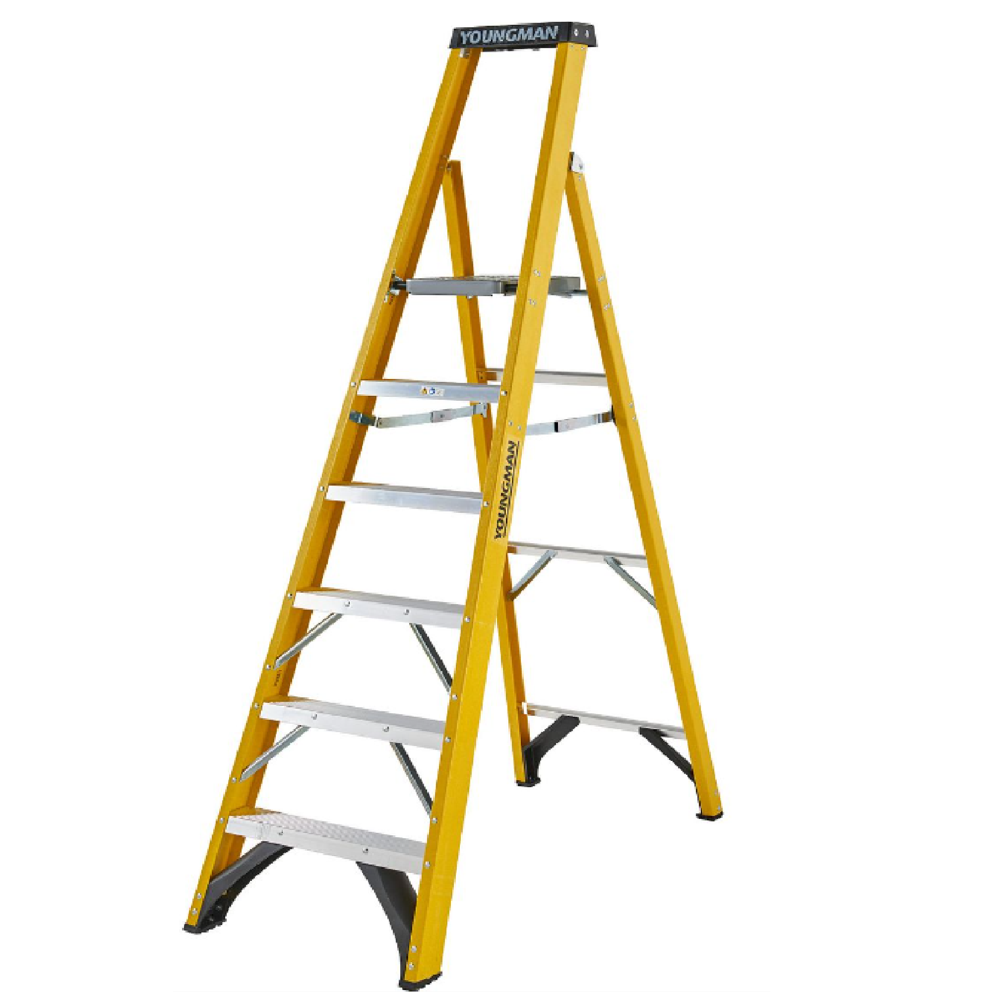 YOUNGMAN S400 Fiberglass PLATFORM Ladder